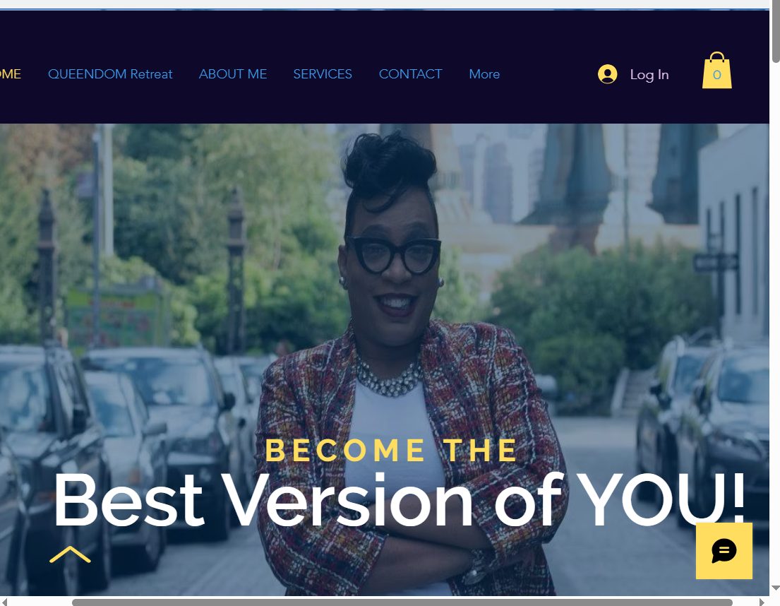 Transformation Pursuit Life Coaching website design by Inwebtify